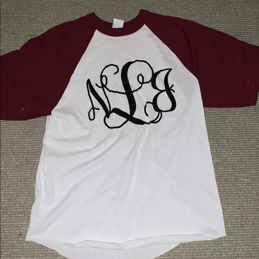 Initials NLJ Baseball T-shirt